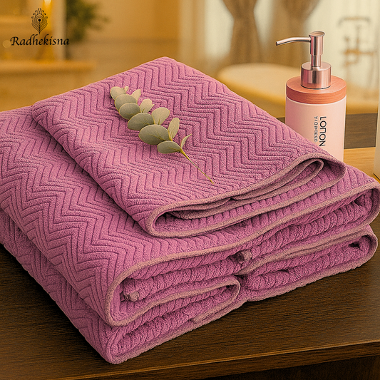 Spa-Soft Bamboo Bath Set – Lilac | RadheKisna - Radhekisna