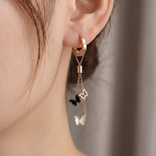 Cascading Butterfly Tassel Drops