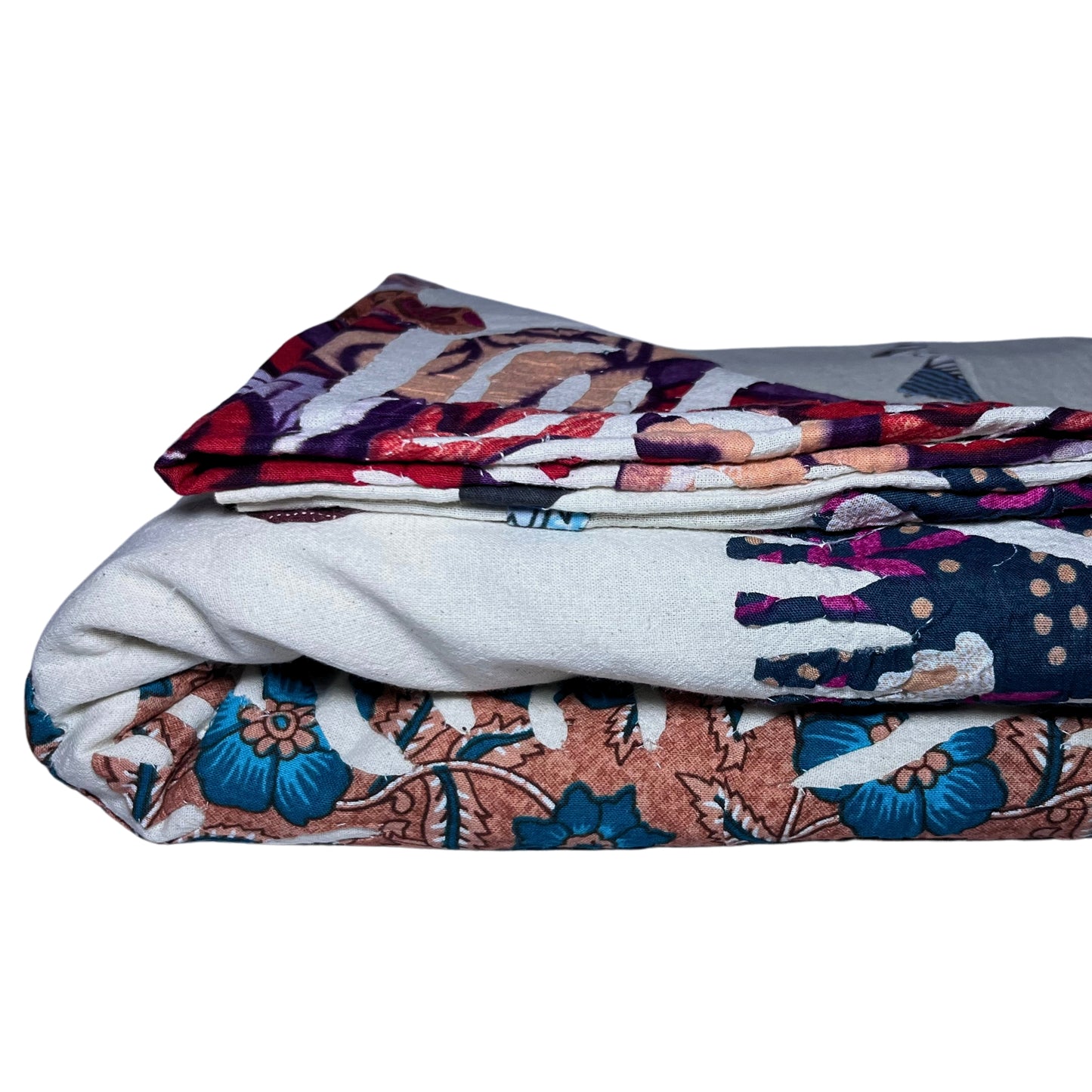 RadheKisna Tree of Life Kantha Quilt – Handcrafted Sustainable Luxury - Radhekisna
