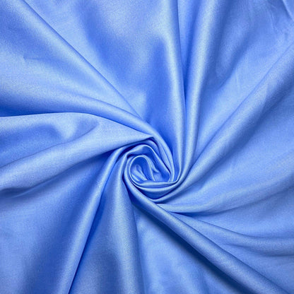 RadheKisna Azure Serenity King Bedsheet Set — 100% Cotton Luxury - Radhekisna