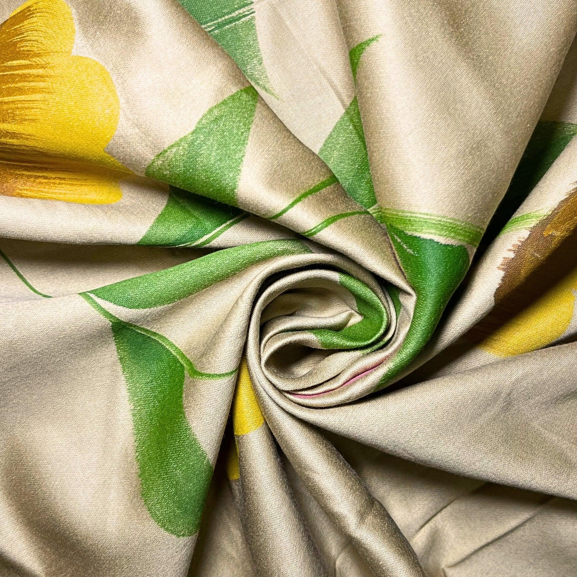 RadheKisna Painted Bloom King Bedsheet – Artistic Floral Luxury - Radhekisna