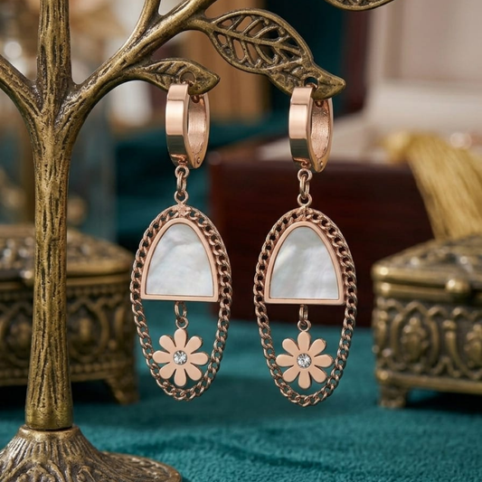 Artisan Mosaic Sun-Dial Drops