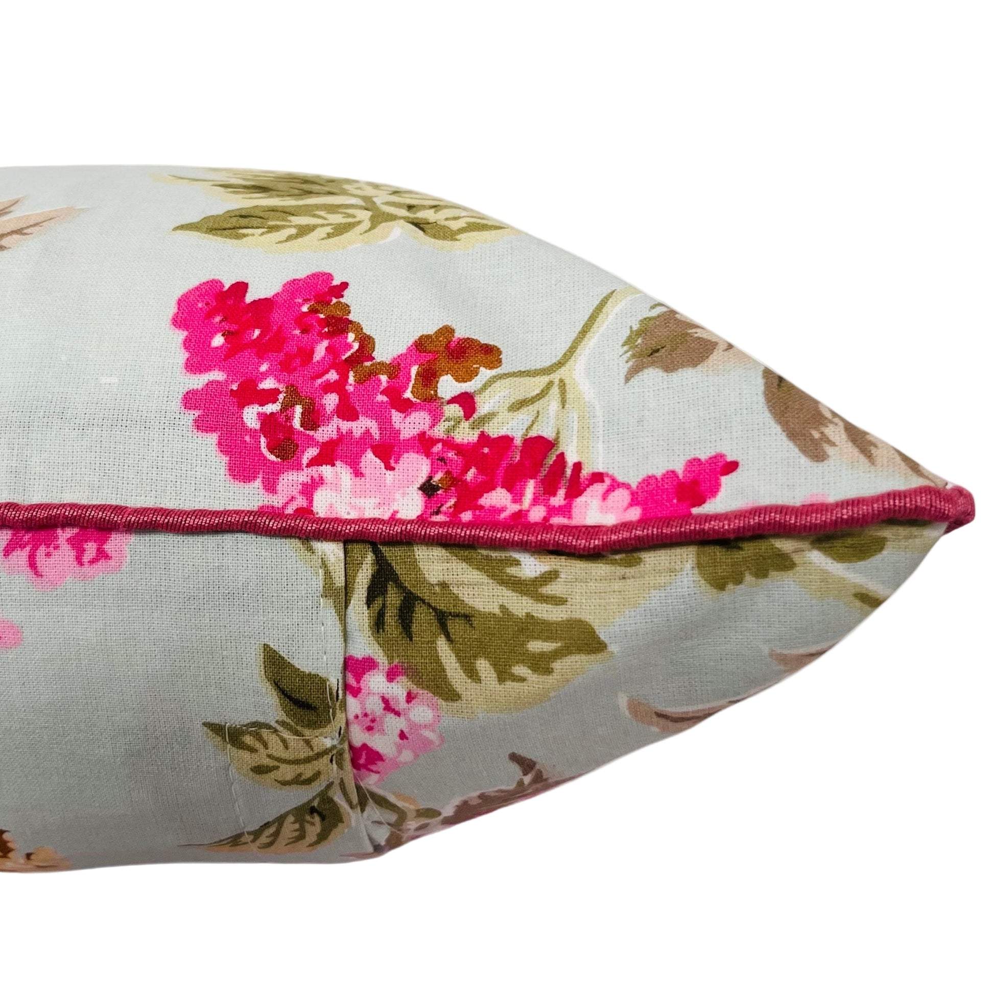 Serene Bloom Cotton Cushion Cover (16x16") — Soft Pastel Elegance | RadheKisna - Radhekisna